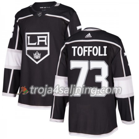 Los Angeles Kings tröja Tyler Toffoli 73 Adidas 2017-2018 Svart Authentic - NHL Tröjor Herr